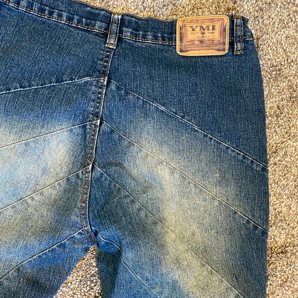 Unique Japanese Vintage YMI UBU Patchwork Jeanwear - Picture 3 of 8